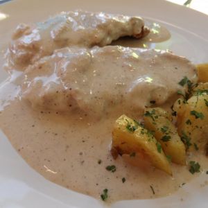 Pechugas al queso