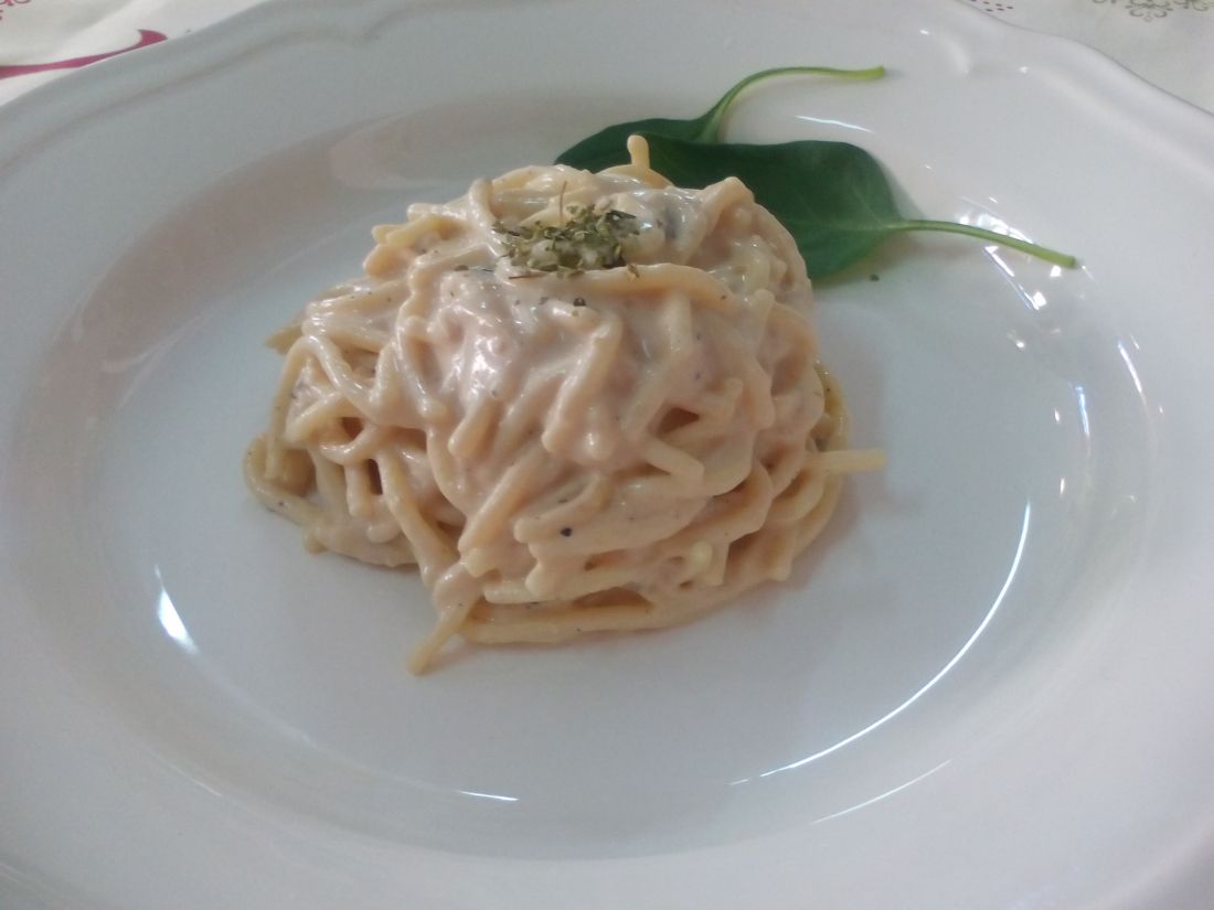 Espaguetis carbonara